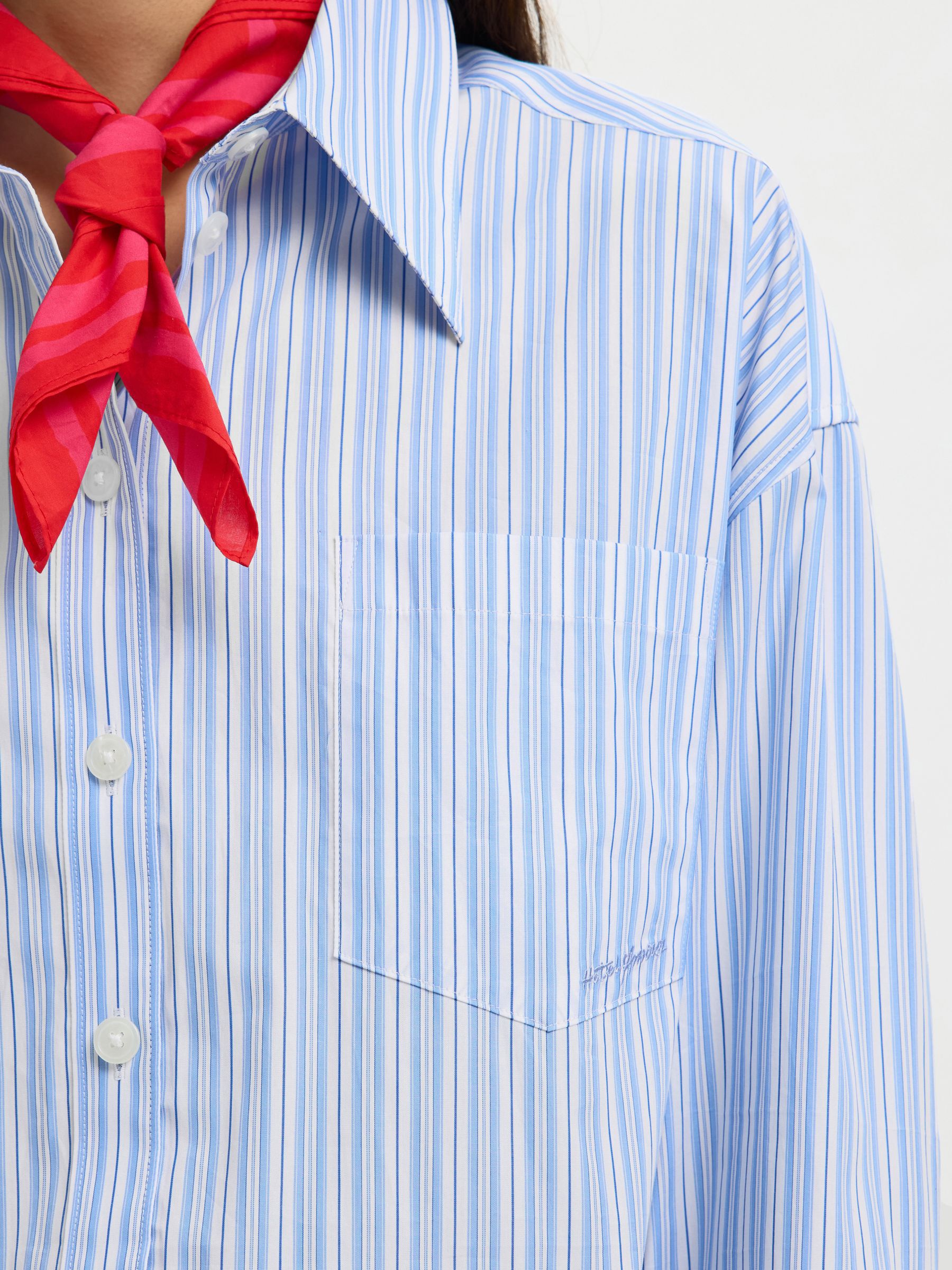 OVERSIZED  SHIRT, Light Blue, highres