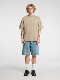 SELVEDGE DENIM SHORTS, Light Blue, highres