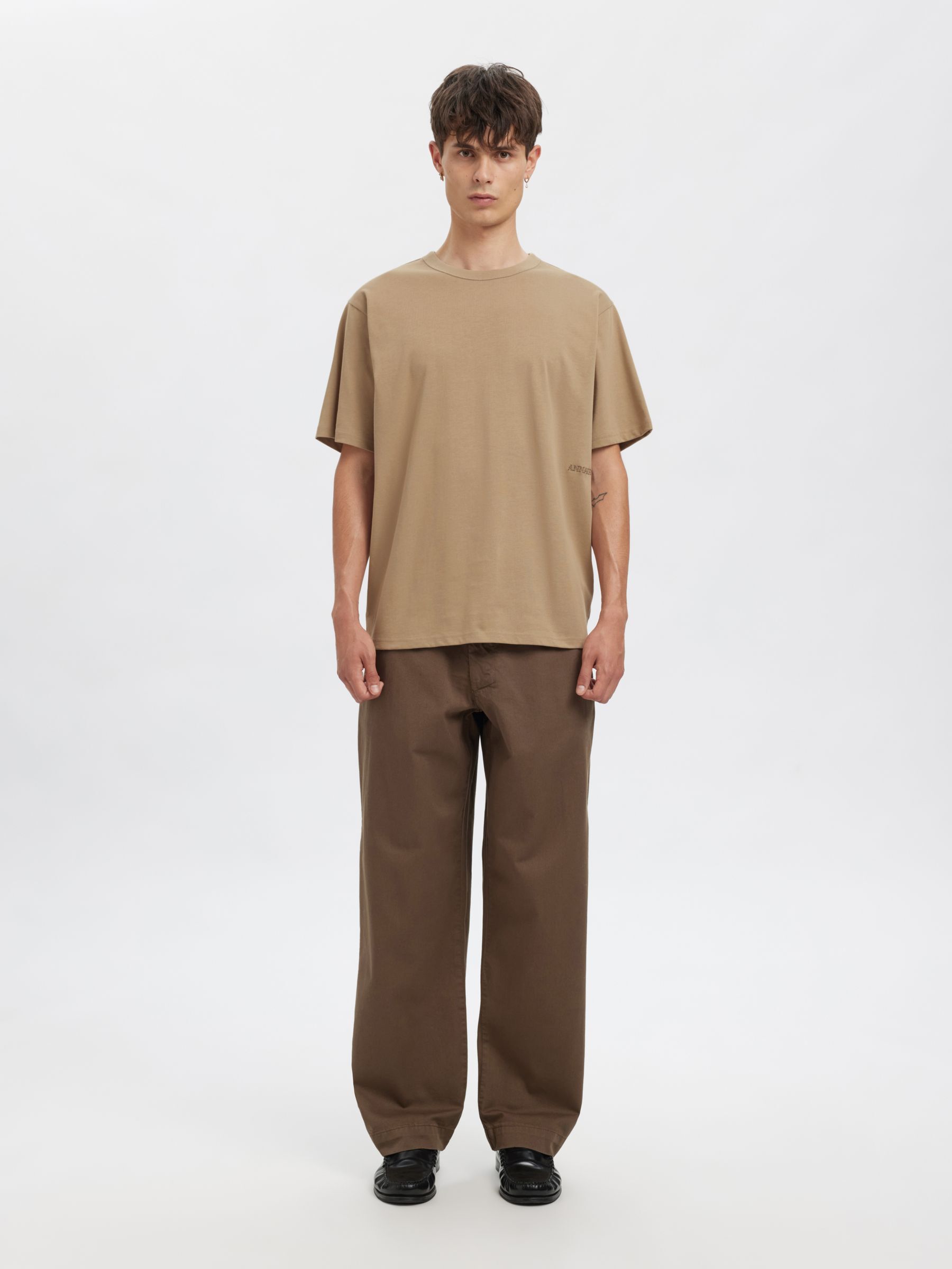 RELAXED FIT T-SHIRT, Dune, highres