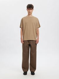 RELAXED FIT T-SHIRT, Dune, highres