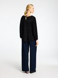 Selected VISKOSEMIX BLUSE, Black, highres - 16097969_Black_004.jpg