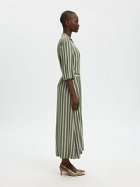 VISKOSE MAXIKJOLE, Deep Lichen Green, highres