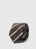 Selected STRIPED TIE, Chocolate Torte, highres - 16094680_ChocolateTorte_002.jpg