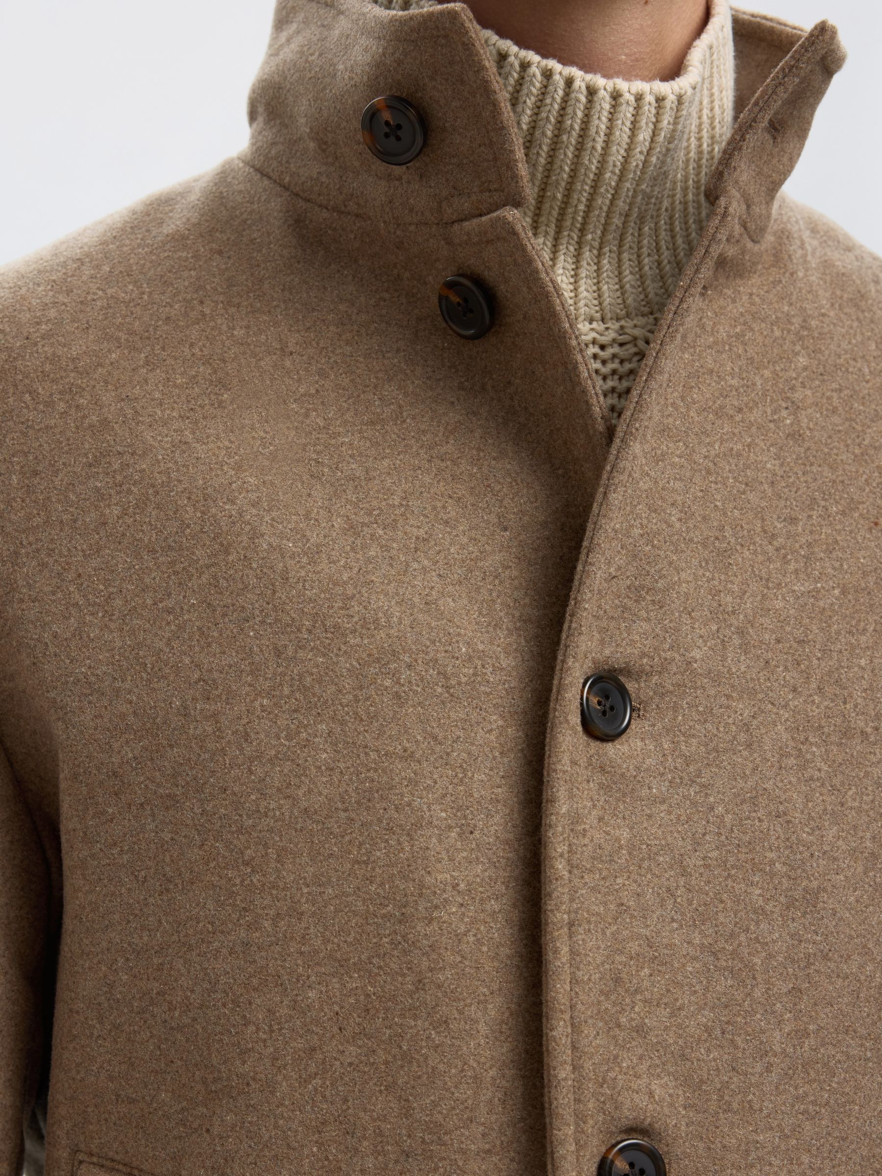 WOLLMIX JACKE, Fallen Rock, highres