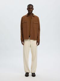 CLASSIC OVERSHIRT, Toffee, highres