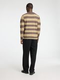 Selected GESTREIFTER OMBRÉ PULLOVER MIT RUNDHALSAUSSCHNITT, Starfish, highres - 16095637_Starfish_1143082_004.jpg