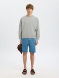 Selected 100% COTTON SWEATSHIRT, Light Grey Melange, highres - 16099829_LightGreyMelange_005.jpg