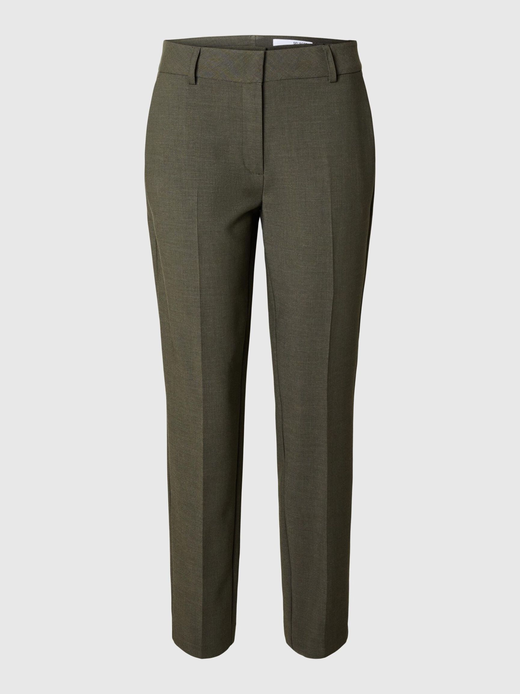 CROPPED TAPERED TROUSERS, Kalamata, highres