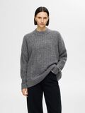 Selected CORTE HOLGADO EN MEZCLA DE LANA JERSEY, Medium Grey Melange, highres - 16094162_MediumGreyMelange_003.jpg