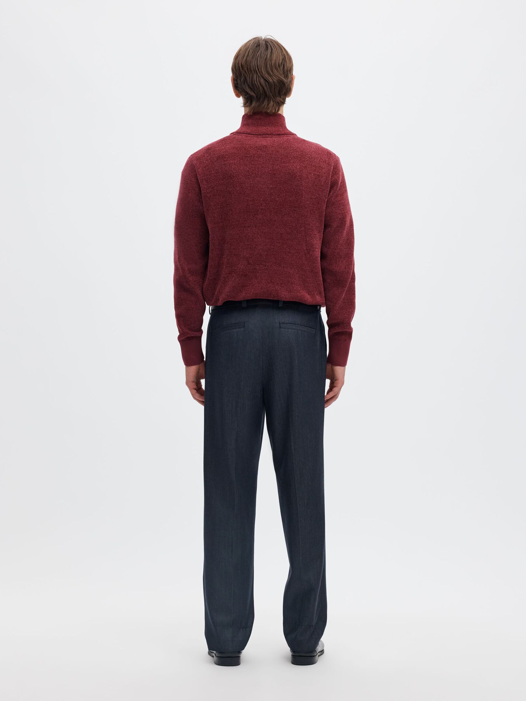 FERMETURE ÉCLAIR PULLOVER, Tawny Port, highres