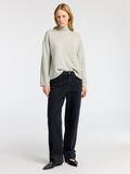 Selected HIGH NECK  STRICKPULLOVER, Light Grey Melange, highres - 16094759_LightGreyMelange_008.jpg