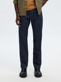 175 SLIM FIT JEANS, Dark Blue Denim, highres
