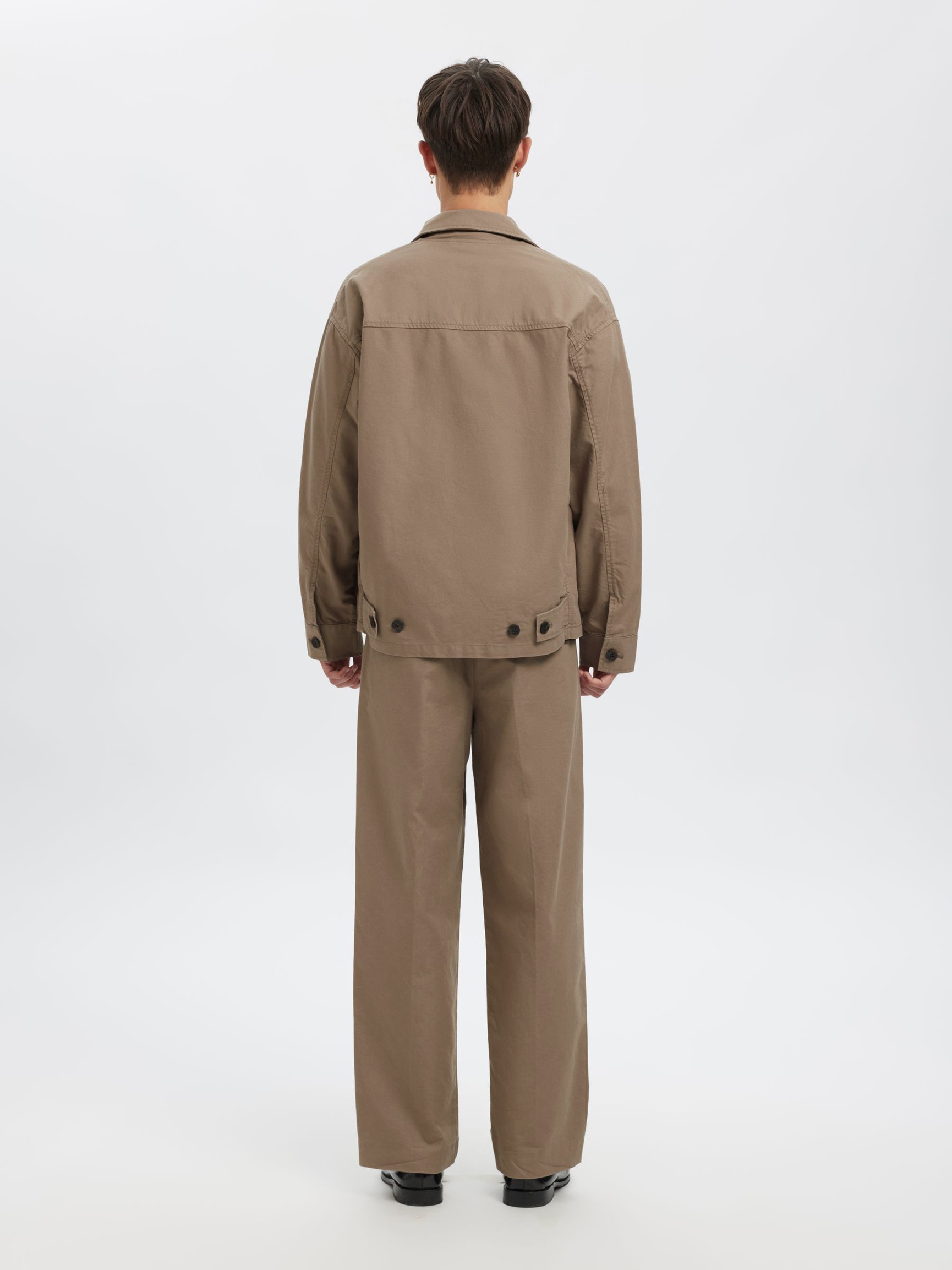 RELAXED FIT JACKET, Bungee Cord, highres