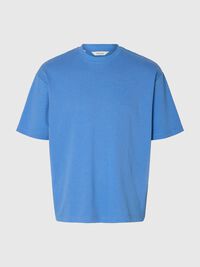 LOOSE FIT T-SHIRT, Blue Bonnet, highres