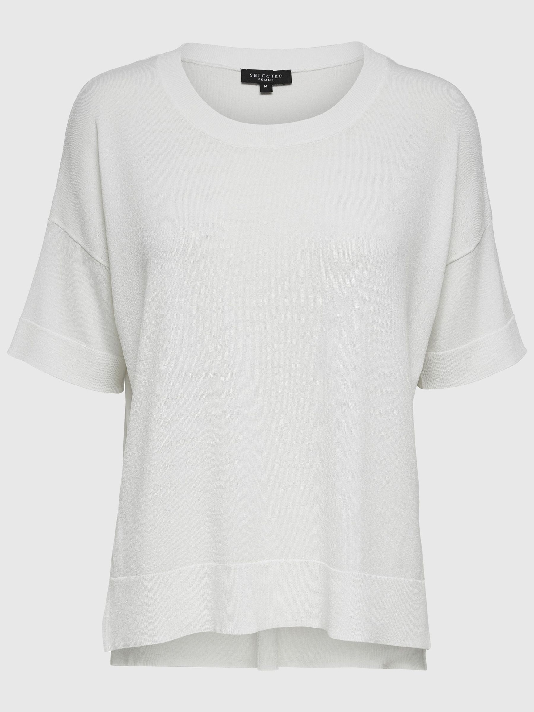 KNITTED T-SHIRT, Snow White, highres