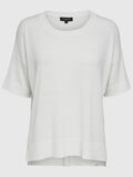 Selected KNITTED T-SHIRT, Snow White, highres - 16065731_SnowWhite_001.jpg