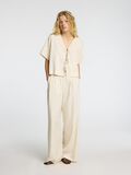 Selected TIE FRONT V-NECK TOP, Birch, highres - 16096917_Birch_005.jpg