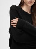 Selected LANGÄRMELIGER STRICKPULLOVER, Black, highres - 16074482_Black_006.jpg