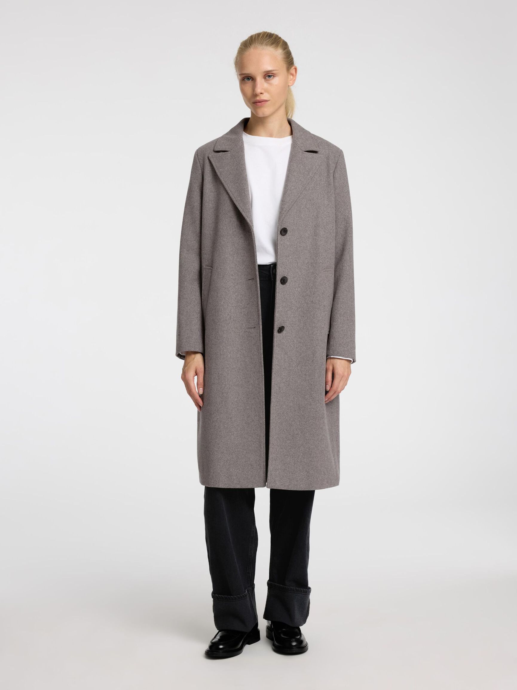 ULDBLANDING FRAKKE, Steel Gray, highres