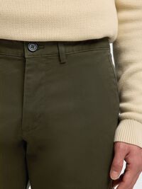 175 SLIM FIT FLEX CHINOS, Forest Night, highres