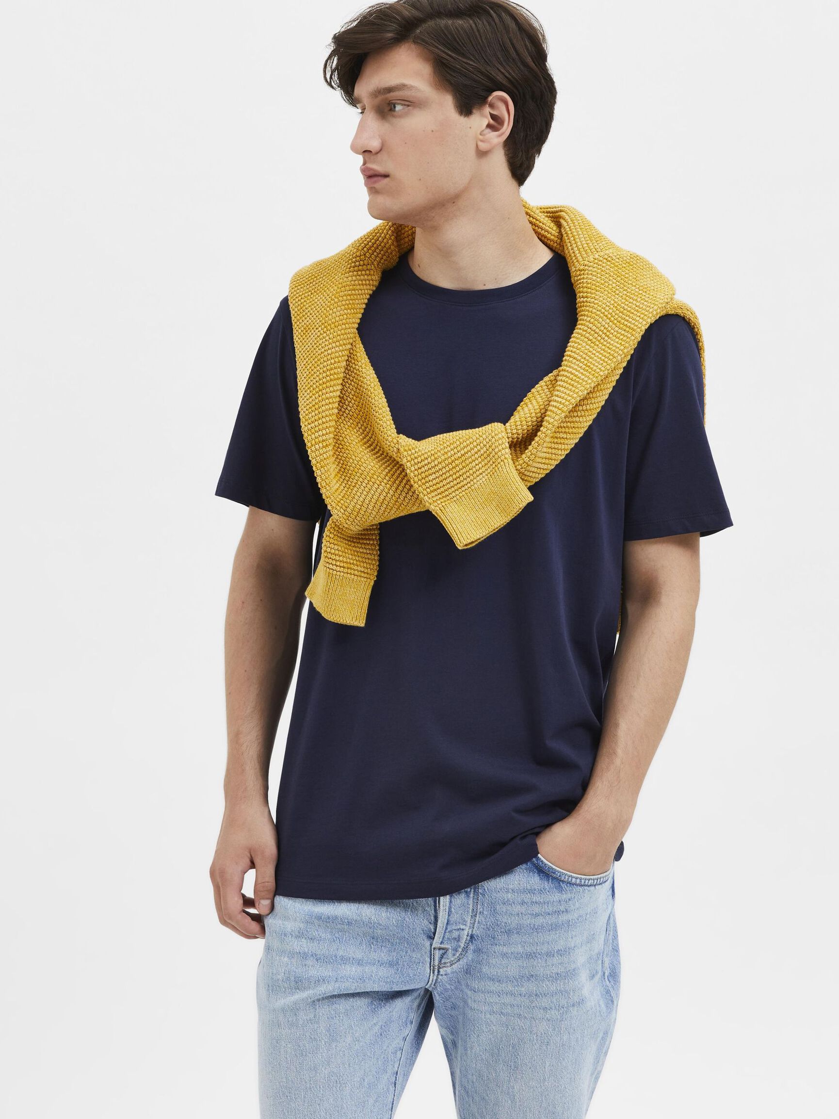CLASSIQUE T-SHIRT, Navy Blazer, highres