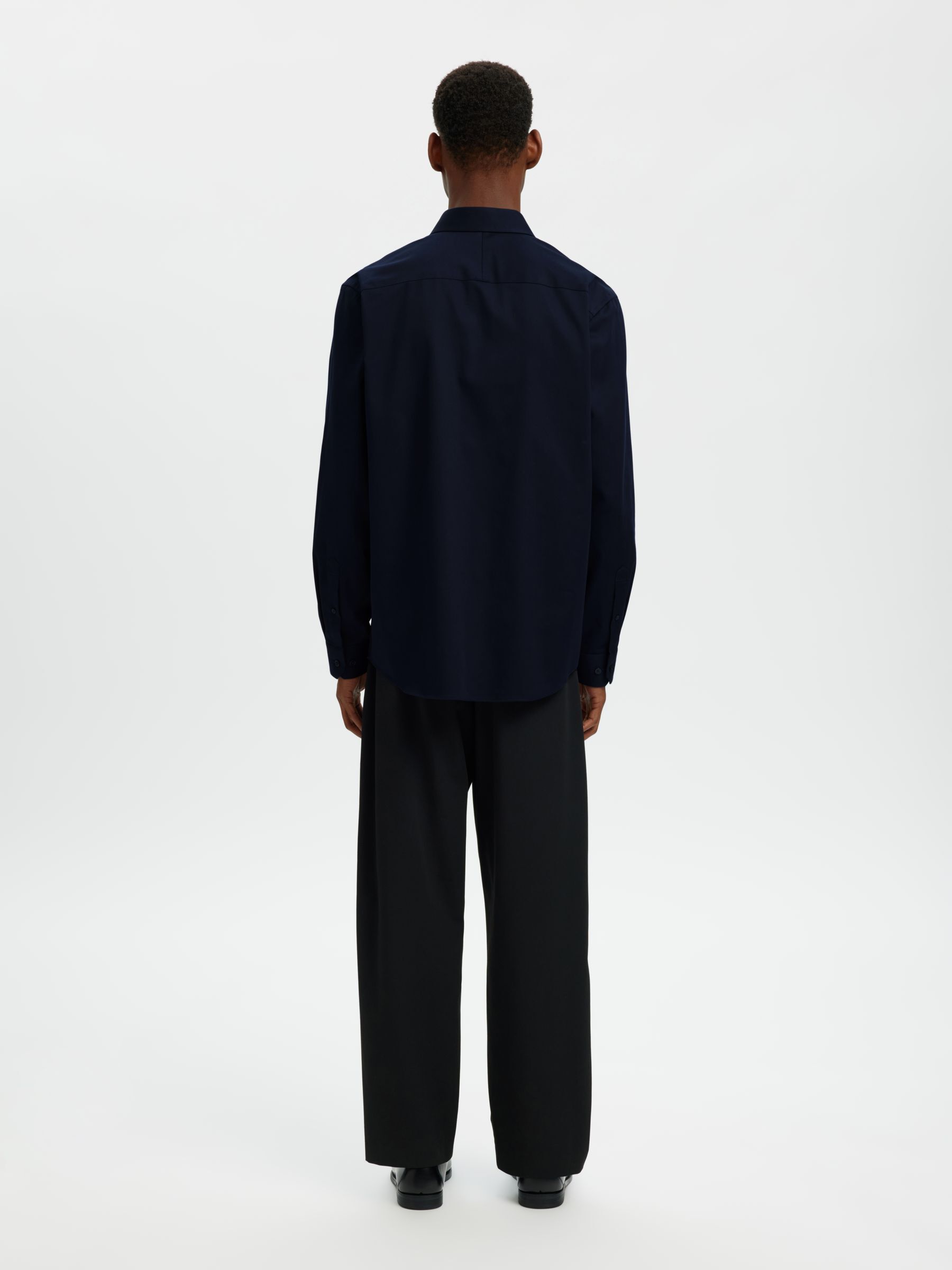 STRETCH REGULAR FIT HEMD, Sky Captain, highres