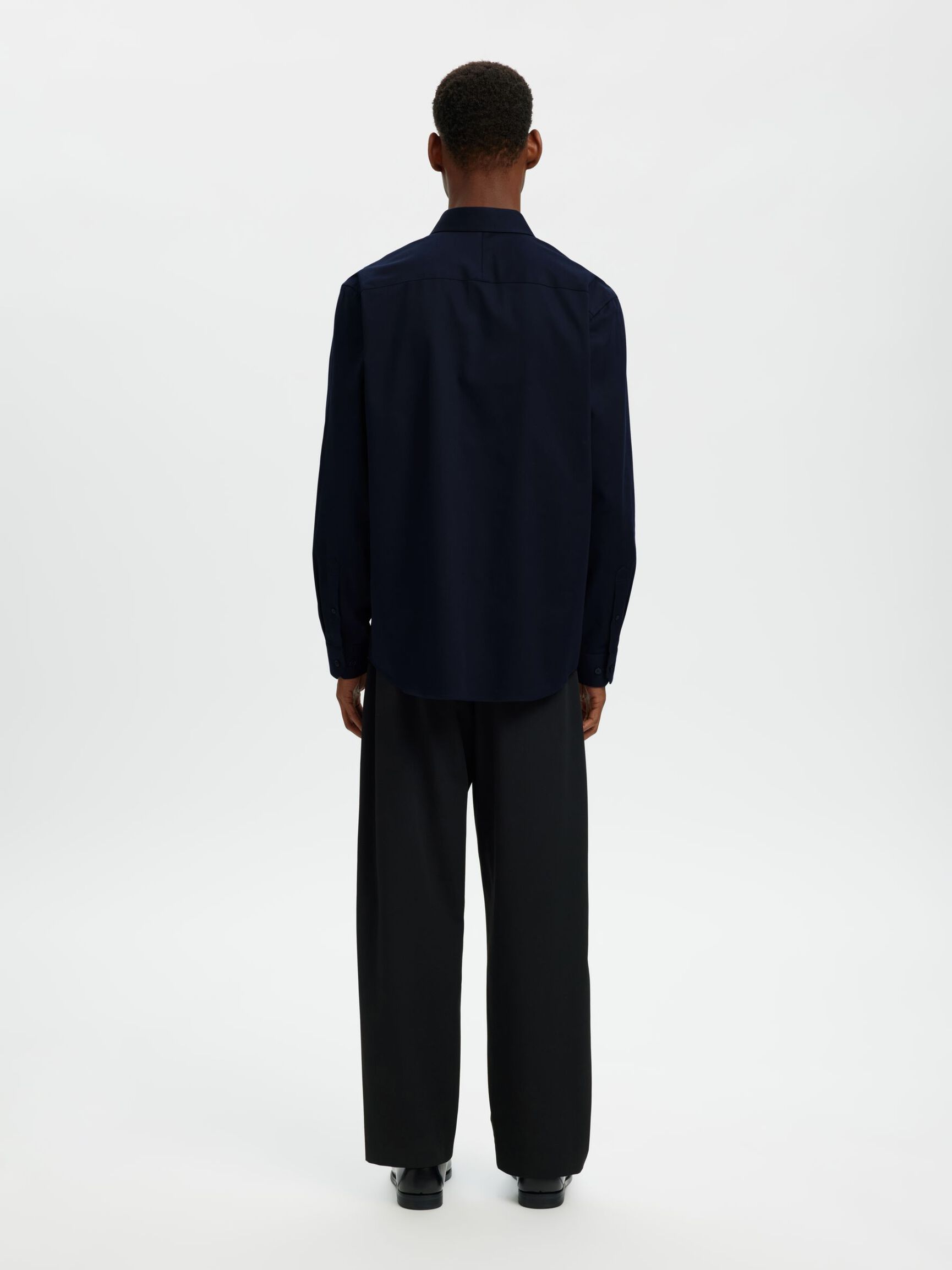 STRETCH REGULAR FIT HEMD, Sky Captain, highres