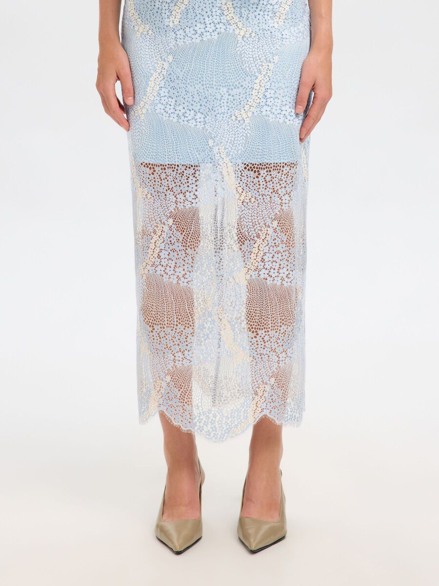 Product tile image - LACE MIDI SKIRT, Cashmere Blue | 16094140_CashmereBlue