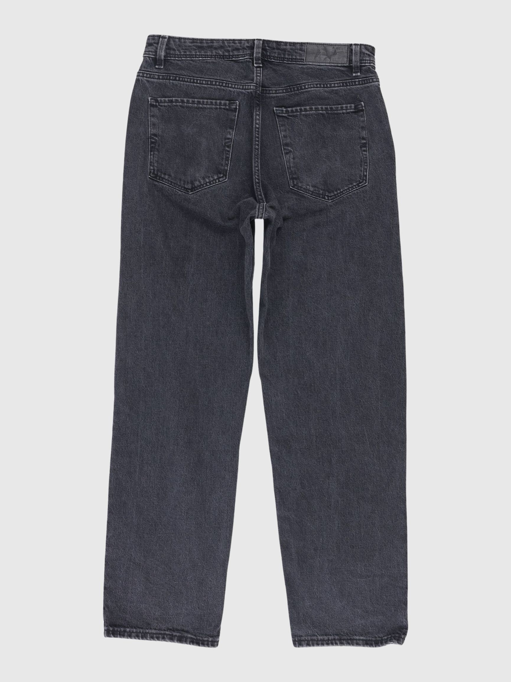 220 LOOSE FIT JEANS, Black Denim, highres