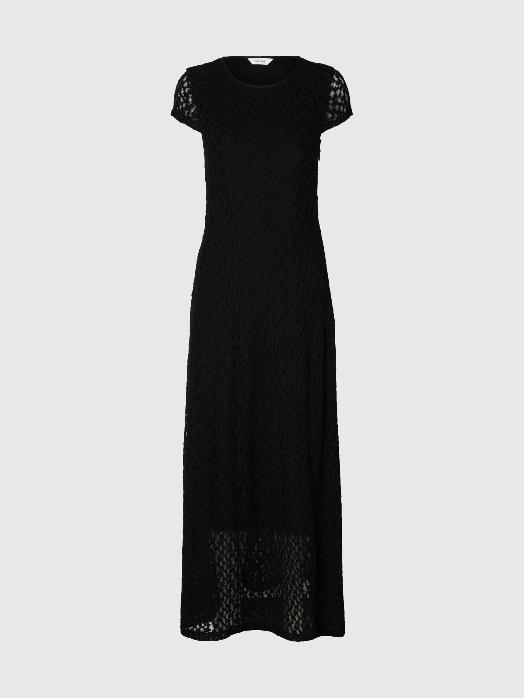 VESTITO LUNGO, Black, highres