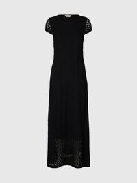 VESTITO LUNGO, Black, highres