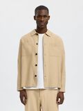Selected LINEN BLEND OVERSHIRT, Incense, highres - 16096220_Incense_1155096_003.jpg