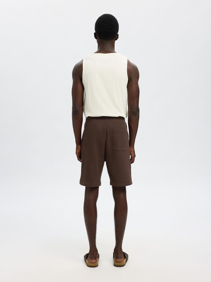 Selected VAFLET SHORTS, Chocolate Brown, highres - 16094897_ChocolateBrown_004.jpg