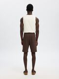 Selected WAFFLED SHORTS, Chocolate Brown, highres - 16094897_ChocolateBrown_004.jpg