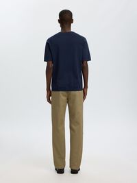 COTON T-SHIRT, Navy Blazer, highres