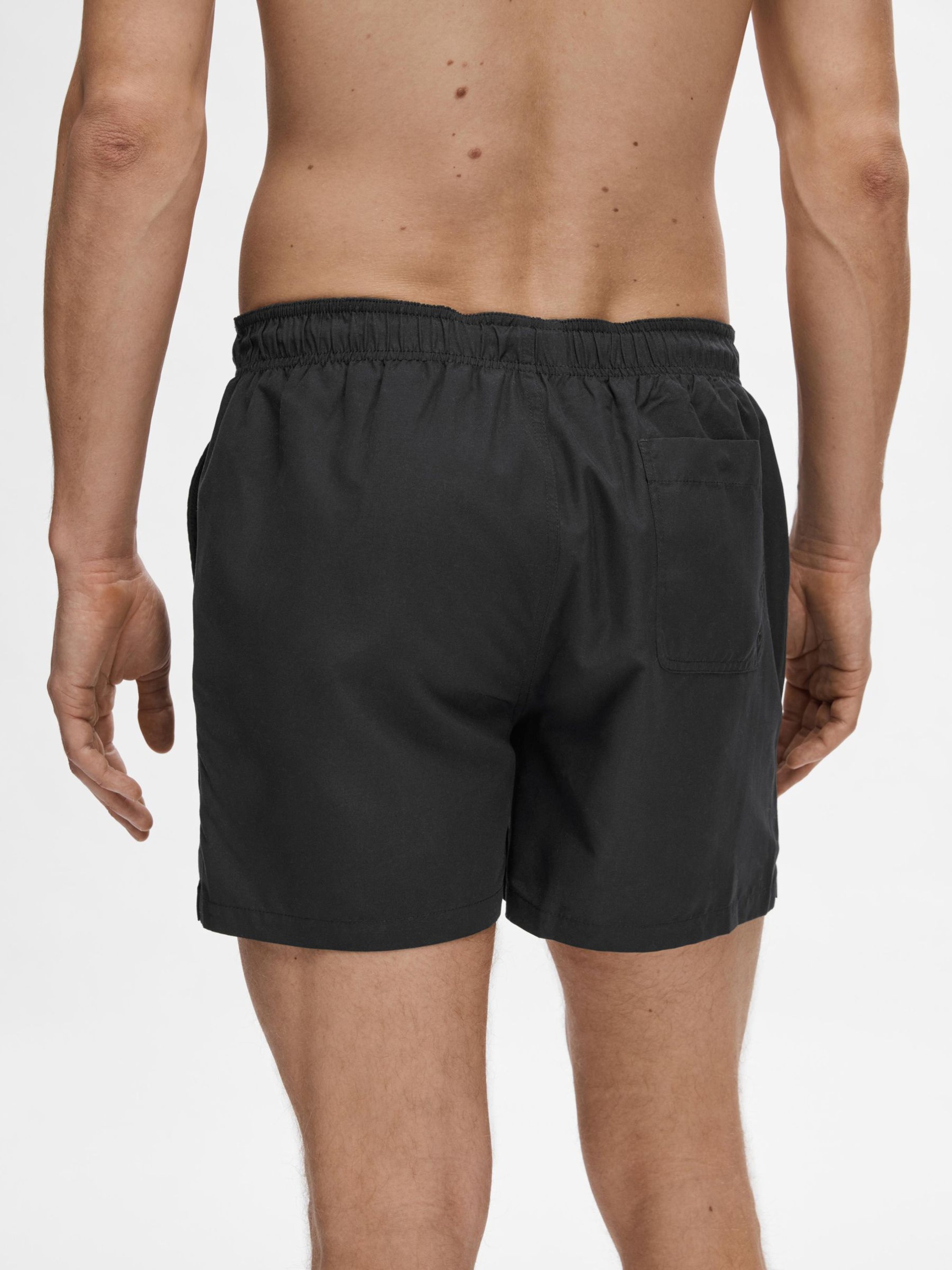 KLASSISCHE BADESHORTS, Black, highres