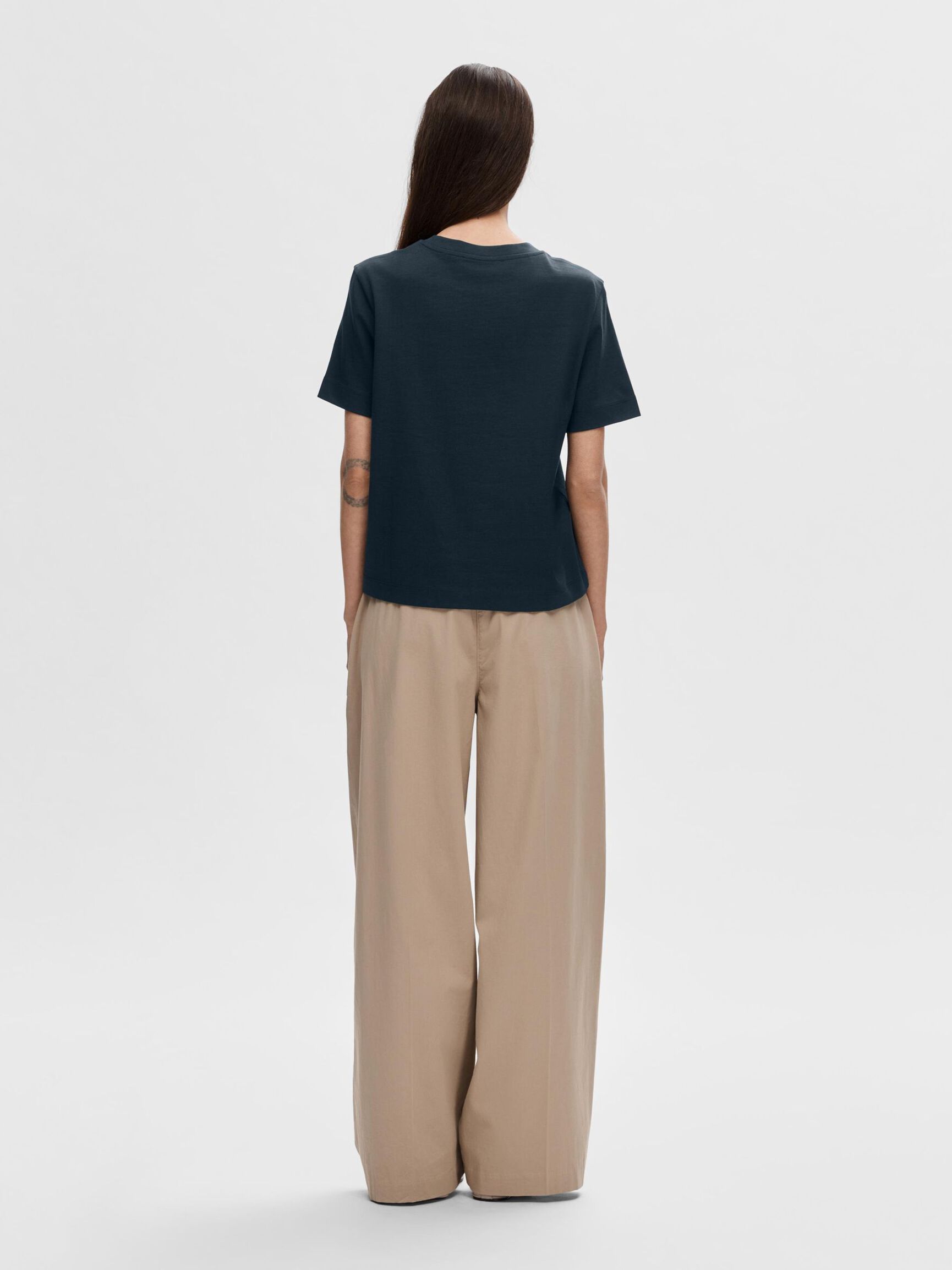 BOXY T-SHIRT, Dark Sapphire, highres