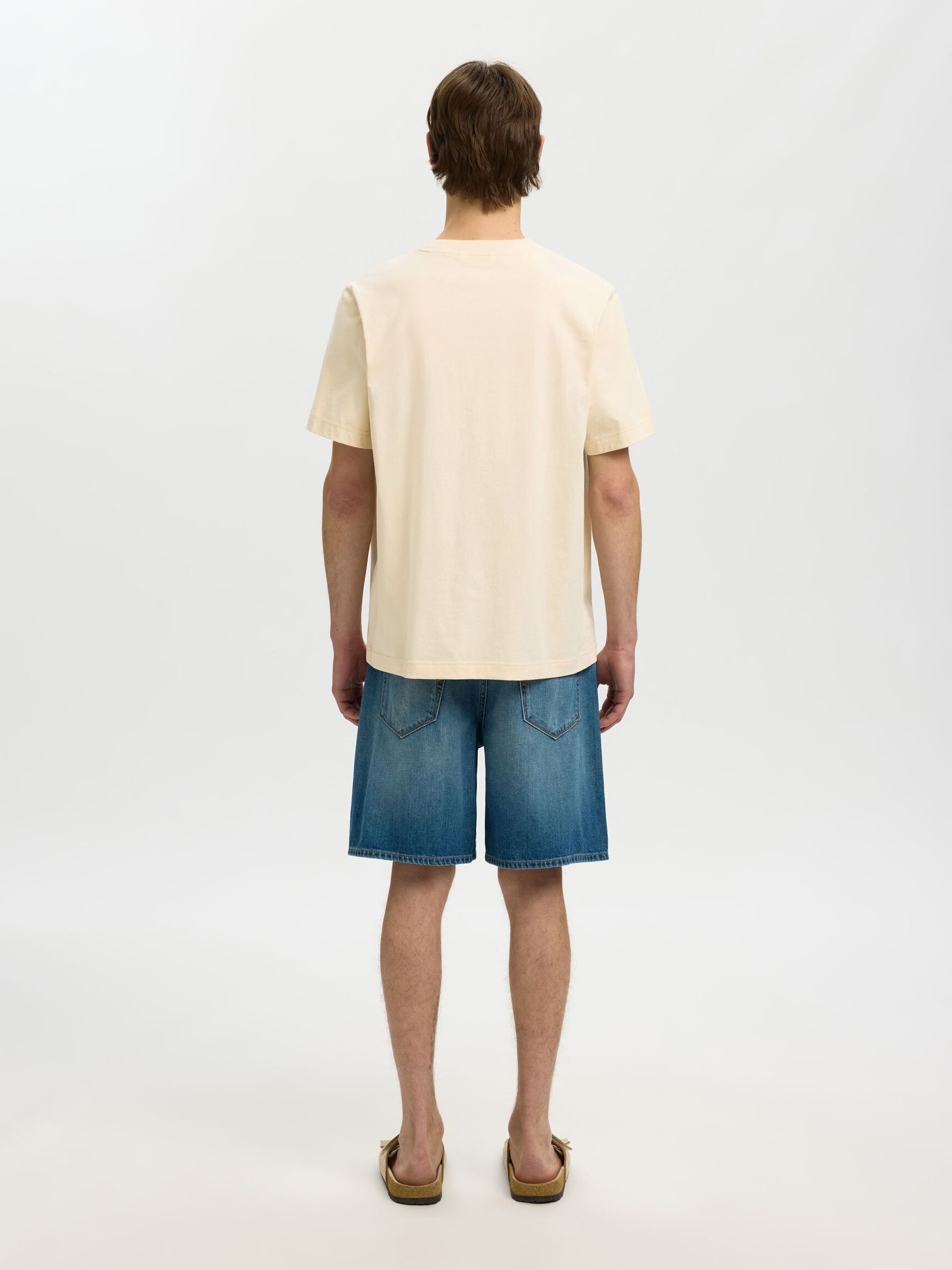 PRINT KATOEN T-SHIRT, Birch, highres