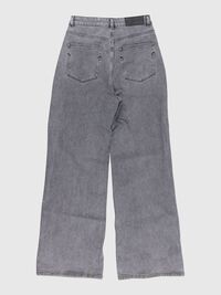 GREY WIDE FIT JEANS, Light Grey Denim, highres