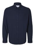 Selected FLANNEL SHIRT, Dark Sapphire, highres - 16091358_DarkSapphire_1058517_001.jpg