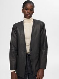 RIBBED WOOL BLEND TURTLENECK, Birch, highres