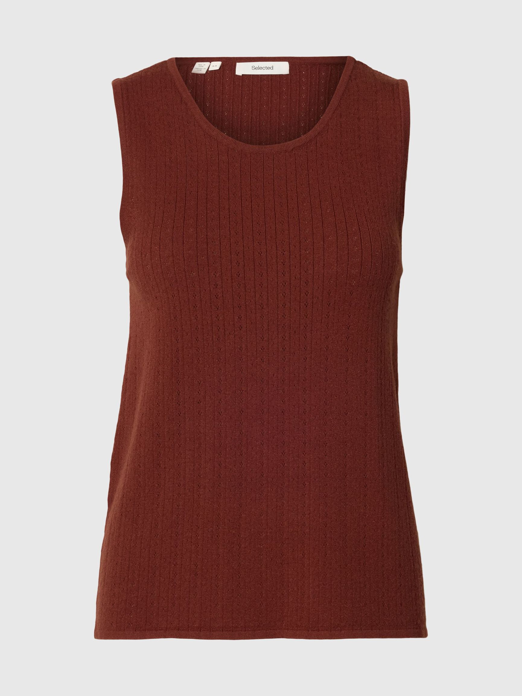 TOP Z DZIANINY, Cherry Mahogany, highres