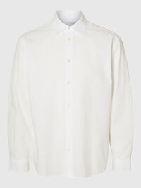 PITKÄHIHAINEN PAITA, Bright White, highres