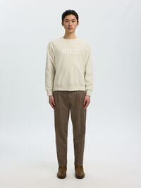 RELAXED FIT SWEATSHIRT, Silver Birch, highres