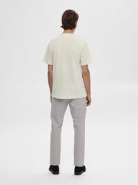 BESTICKTES T-SHIRT, Egret, highres