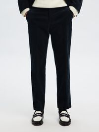 REGULAR FIT CORDUROY TROUSERS, Sky Captain, highres