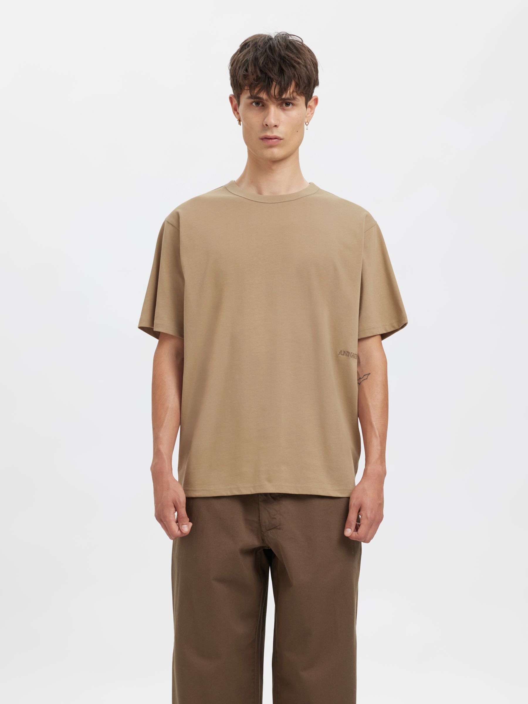 RELAXED FIT T-SHIRT, Dune, highres
