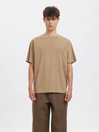 RELAXED FIT T-SHIRT, Dune, highres