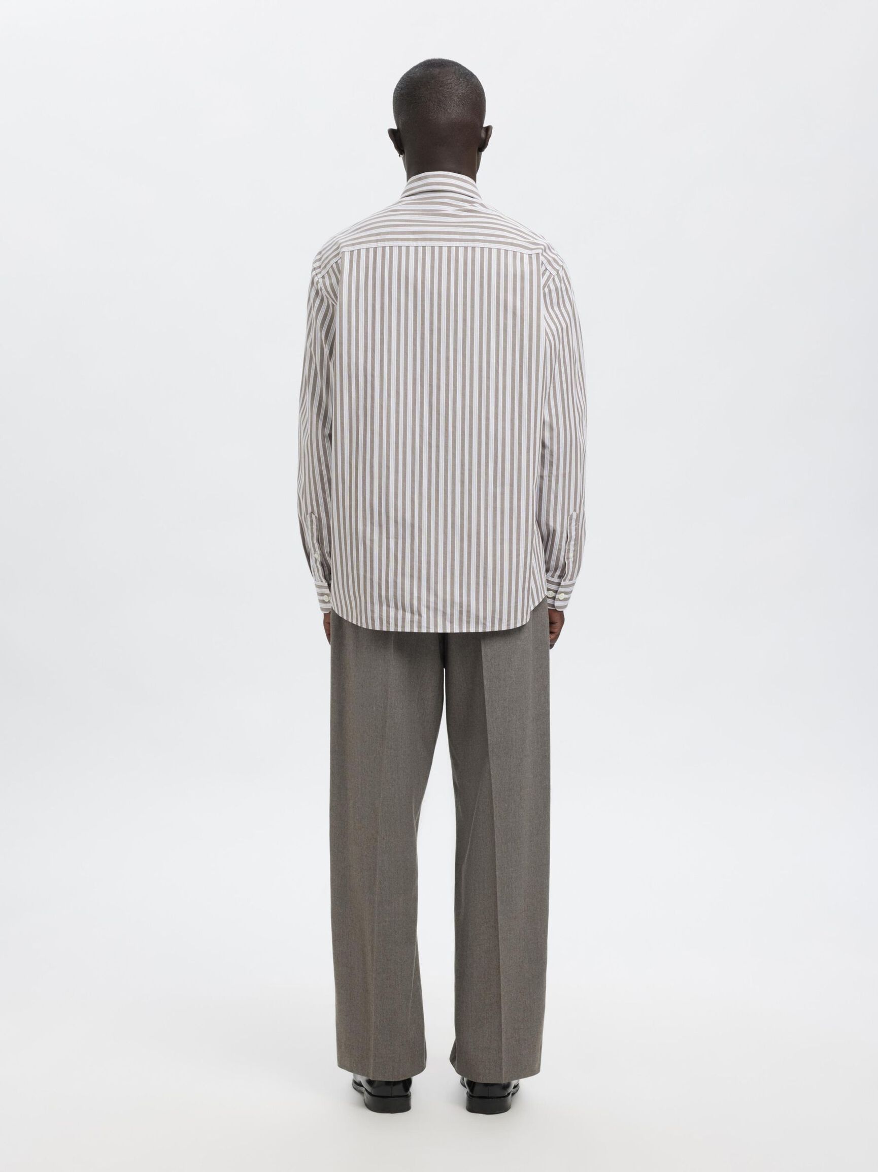 RELAXED FIT HEMD, Morel, highres