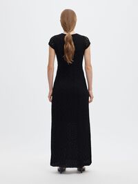 VESTITO LUNGO, Black, highres